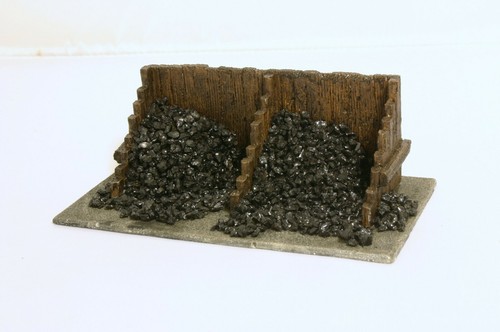 Hand painted resin - cast, o