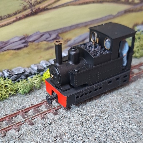 Oo9 009 steam locomotive with - steam,