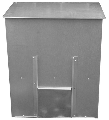 Coal bunker galvanised steel - coal,