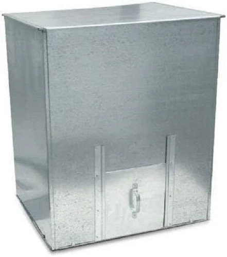 Galvanised steel coal - galvanised, bunker