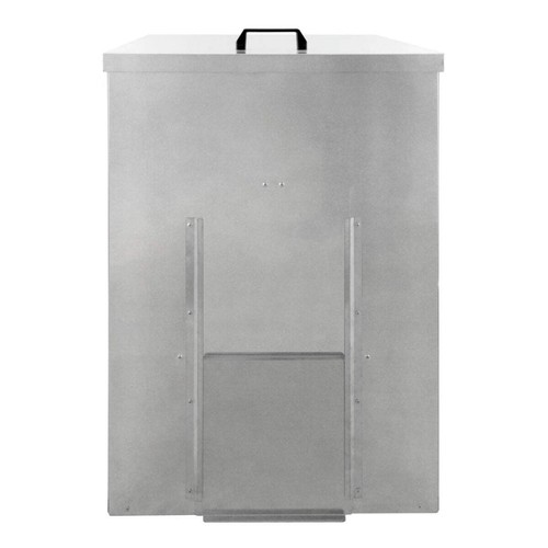 Galvanised coal bunker - galvanised,