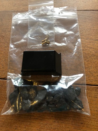 Coal bunker and screws - coal,