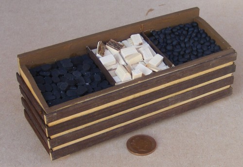 Dolls house wood - house, log
